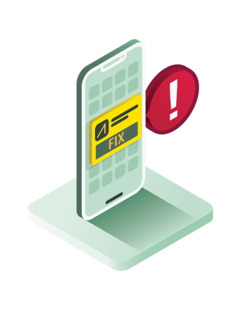 Attic FIXER — fixes goedkeuren via de app